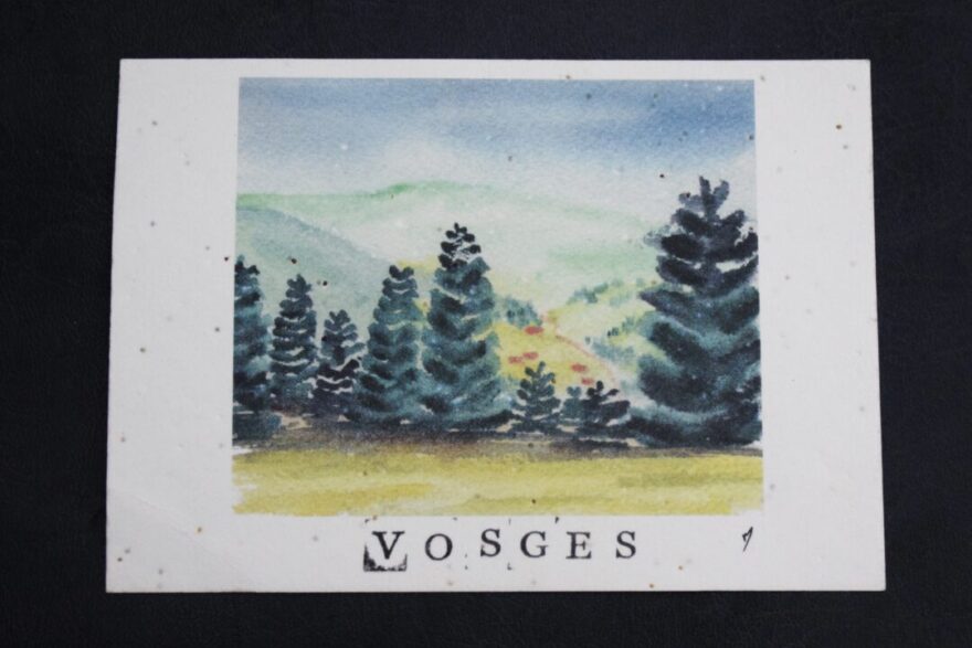 Carte artisanale VosgeRecto