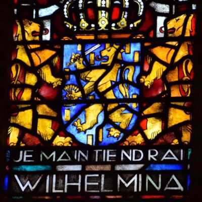 Vitrail dans la Nouvelle église
